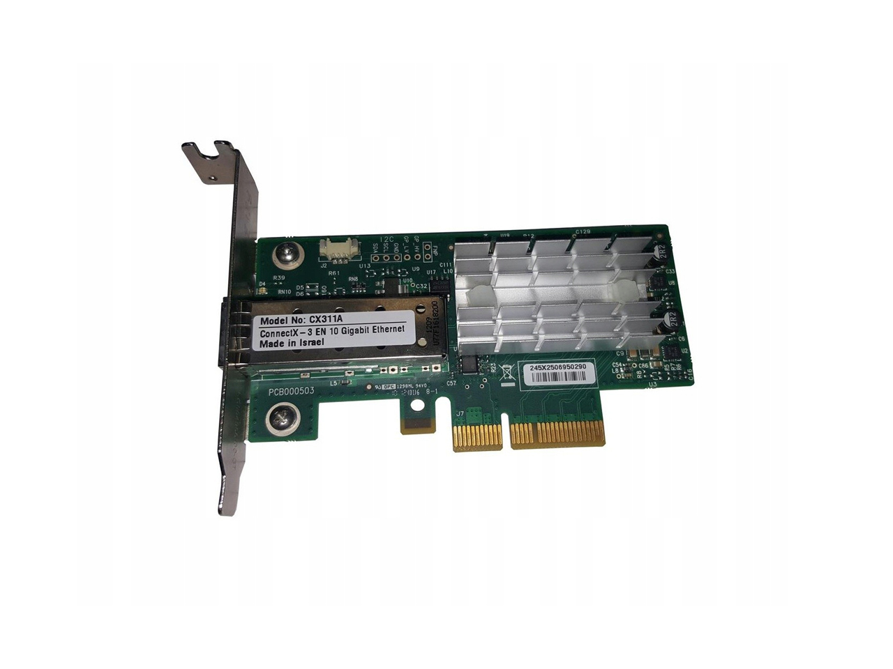 Сетевые контроллеры NVIDIA (Сетевая карта Full/Low profile CX311A Mellanox 10 GbE SFP 1-Ports  (MCX311A-XCAR))
