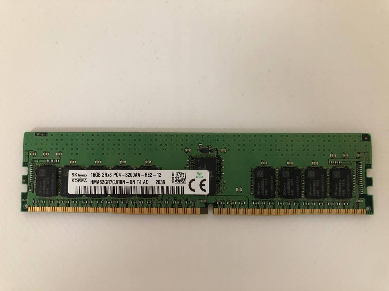 Оперативная память 16 Gb REG (NEW SK Hynix 16Gb 2Rx8 PC4-3200AA-RE2-12 HMA82GR7CJR8N-XN)