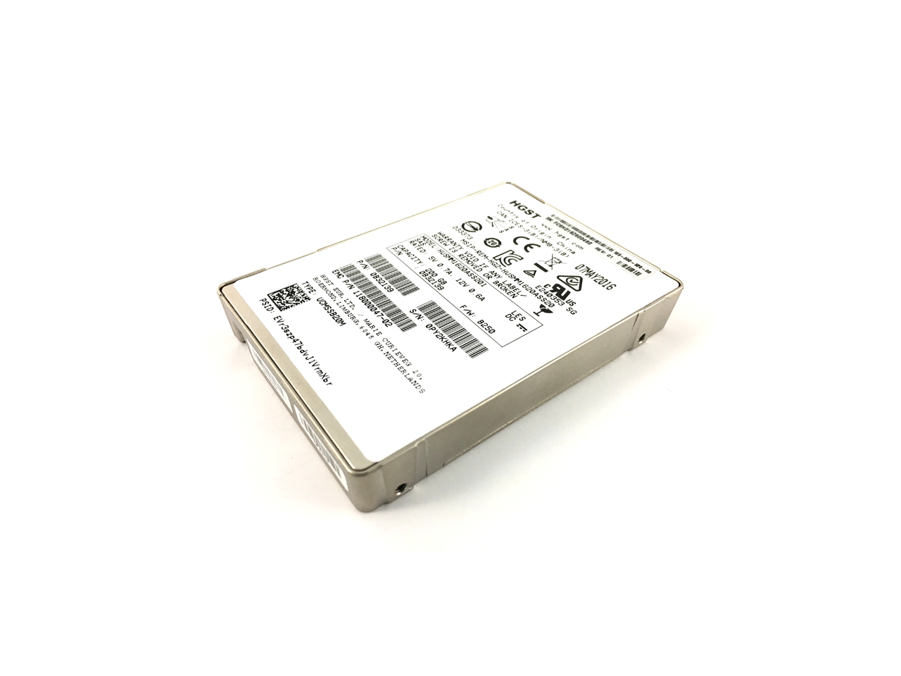 SAS SSD (HGST, 200 GB, SAS, 2.5", HUSMM1620ASS200, 12 Gb/s)