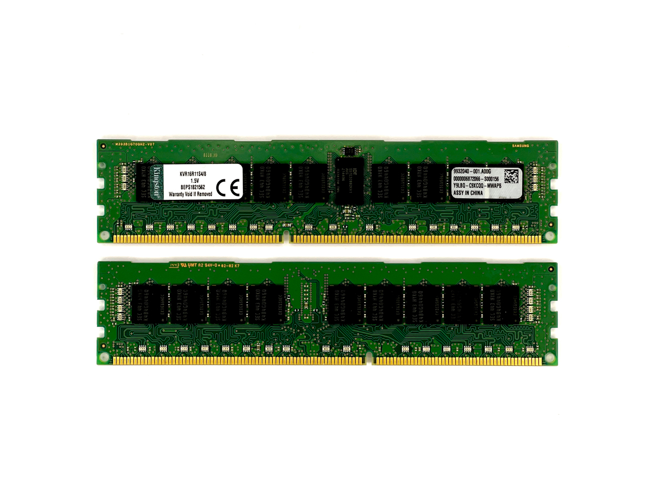 Оперативная память 8 GB REG (Kingston 8Gb 1Rx4 PC3-12800R KVR16R11S4/8)