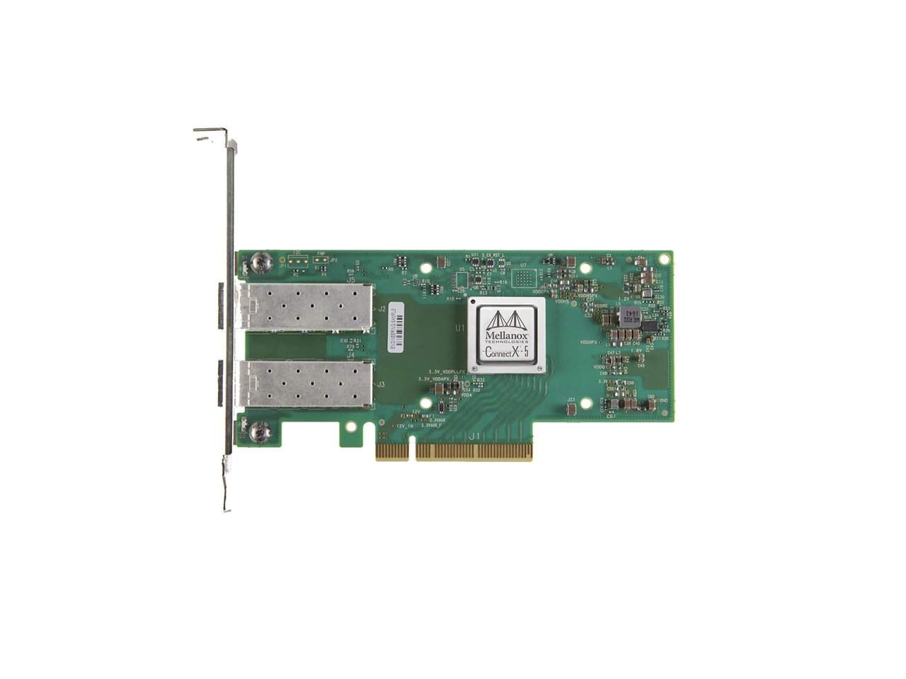 Сетевые контроллеры NVIDIA (NVIDIA MCX512A-ACAT ConnectX-5 EN Adapter Card 10/25GbE)