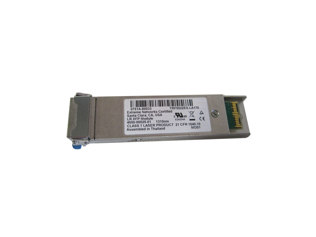 Трансиверы 10 GB/s (Трансивер  Extreme Networks LR SFP+ 10GB/s 1310nm SPP5300LR-EN1 4050-00042-01)