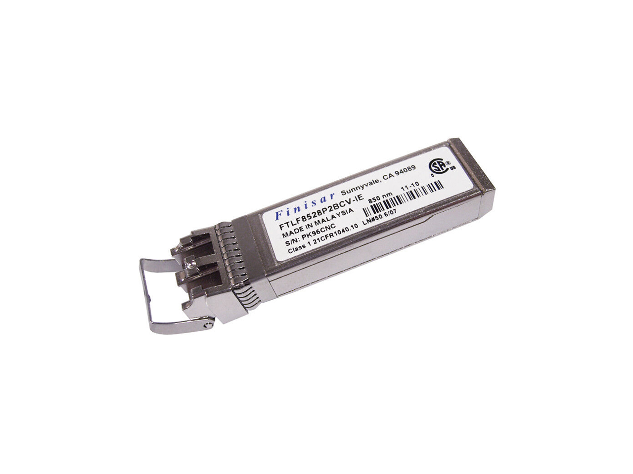 Трансиверы 8 GB/s (Трансивер Finisar FTLF8528P3BNV-EM Fiber Channel 8 ГБ 850)
