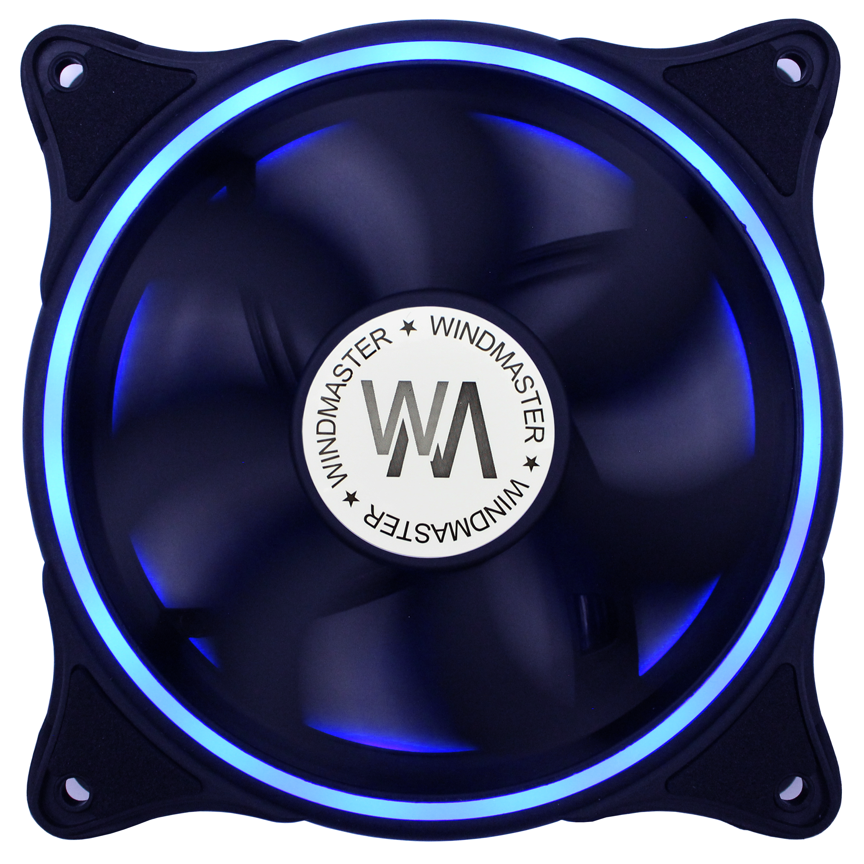 Вентилятор WINDMASTER (120х120, WINDMASTER, Ring Blue)