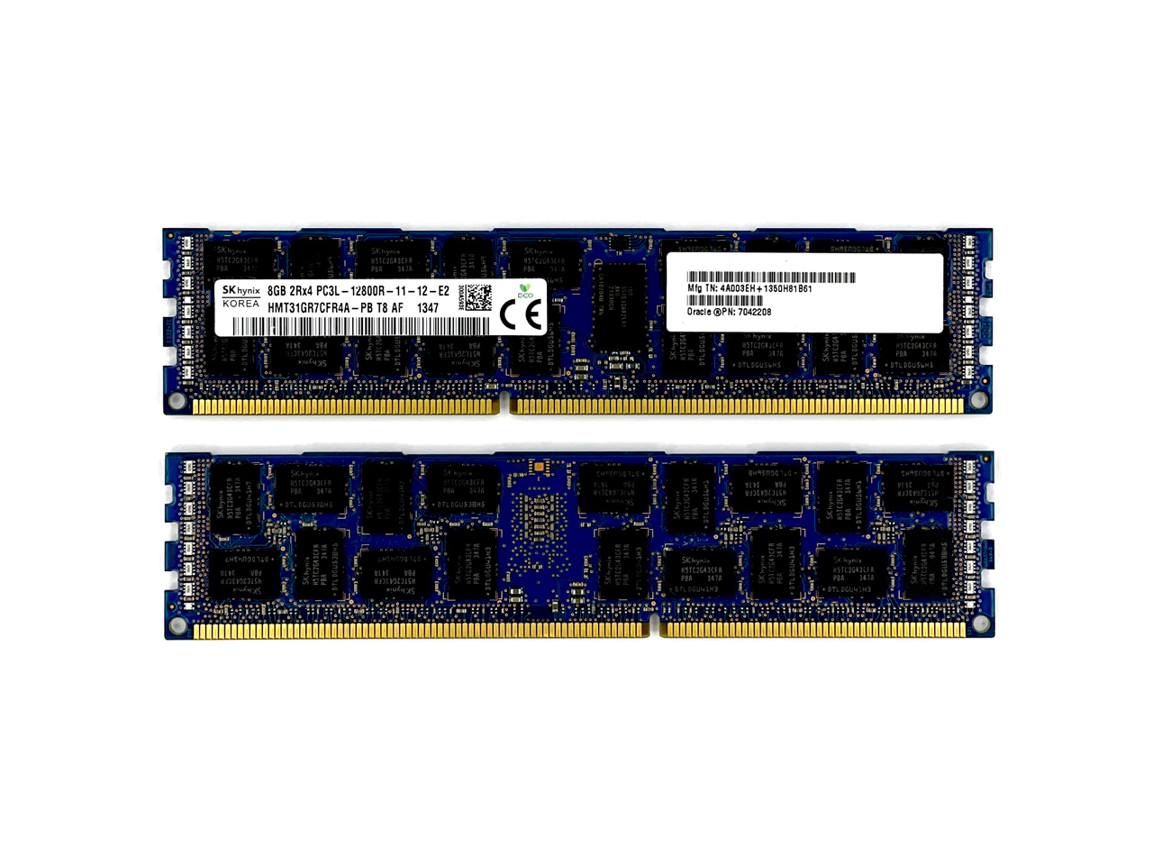 Оперативная память 8 GB REG (Oracle SK Hynix DDR3 ECC REG 8Gb 12800R-11-12 PC3L HMT31GR7CFR4A  (7042208))