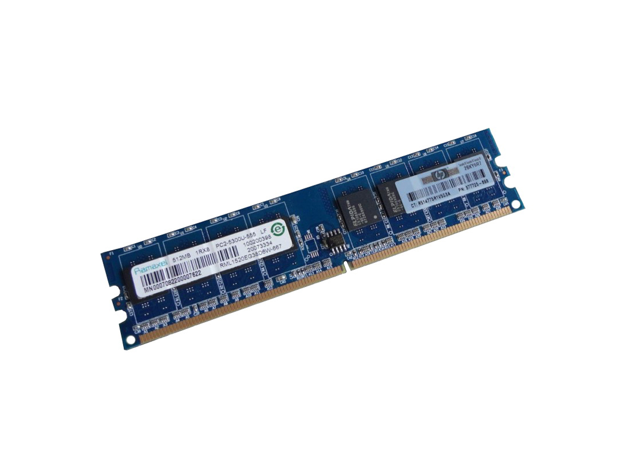 Оперативная память 2 Gb (HPE DDR3 ECC 2Gb 10600E PC3L (647657-071))