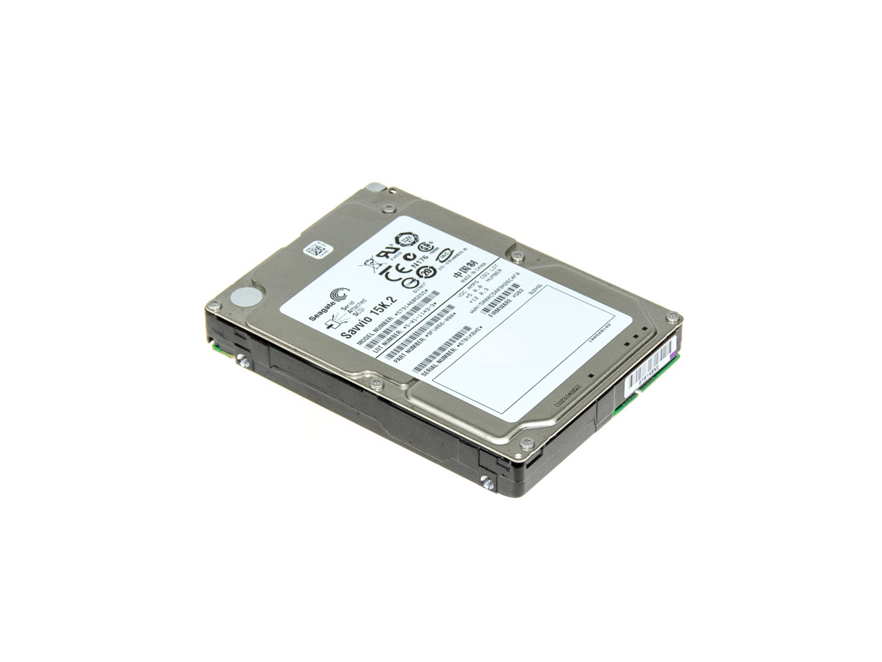 SAS HDD (Seagate 2.5", 15000 RPM, 146 GB, SAS, Seagate ST9146852SS, HDD)